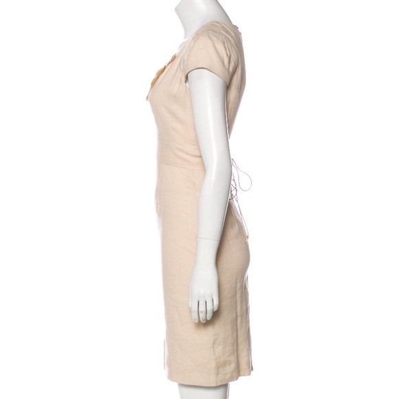 Rebecca Taylor Corset Detail Short Sleeve Dress - Picture 2 of 3